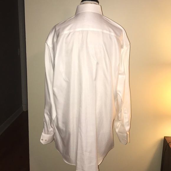 Tasso Elba Slim-Fit Non-Iron Herringbone Shirt - Picture 2 of 7